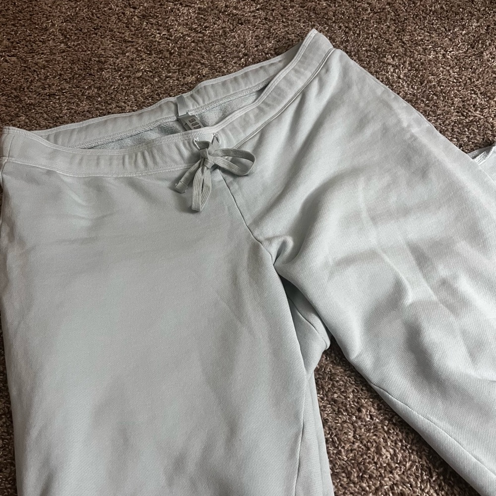 Skims French terry low rise pants